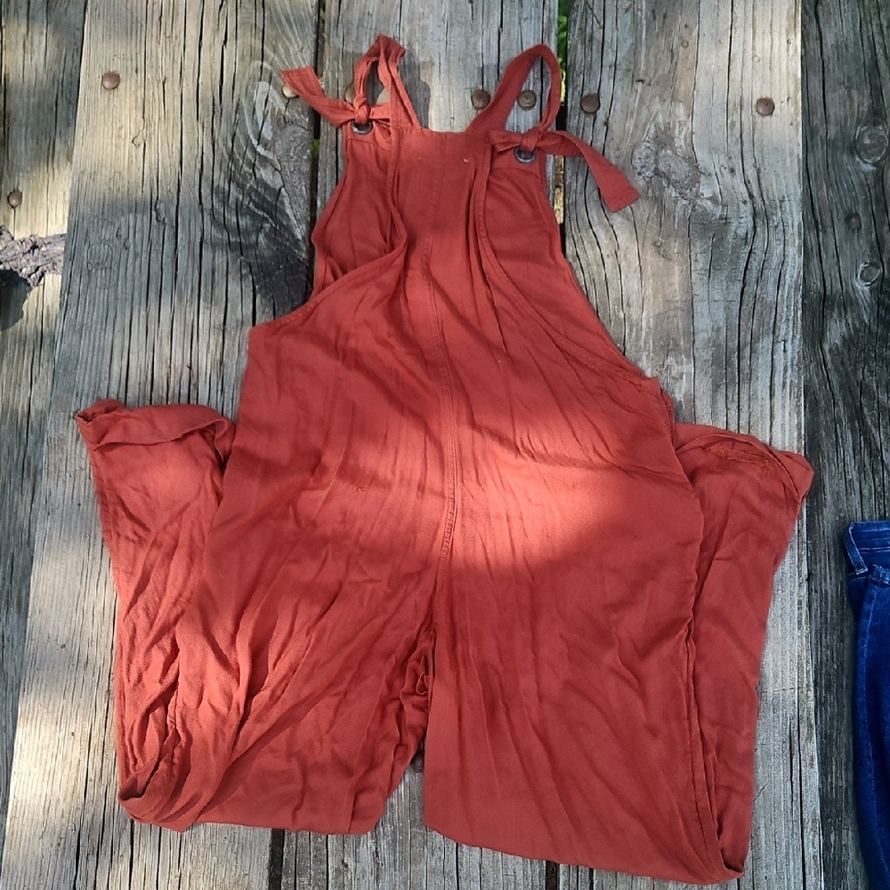 Hollister Rust Jumpsuit - Picture 6 of 7